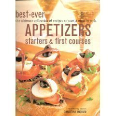 Bestever Appetizers, Starters and First Courses,Used