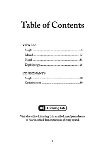 Alfred's IPA Made Easy: A Guidebook for the International Phonetic Alphabet,Used