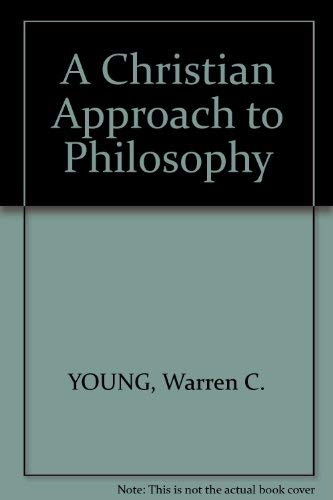 A Christian approach to philosophy,Used