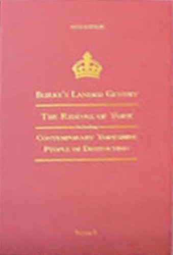 Burke's Landed Gentry: The Ridings of York,Used