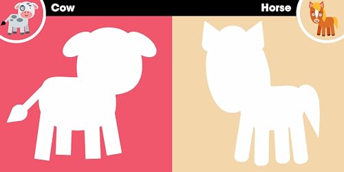 First Sticker Art: Farm Animals: Color By Stickers for Kids, Make 20 Animal Pictures! (Independent Activity Book, Perfect Easter,Used