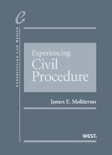 Experiencing Civil Procedure (Experiencing Law Series),Used