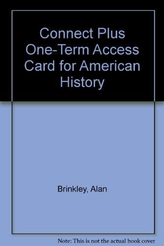 Connect 1Semester Access Card for American History,Used