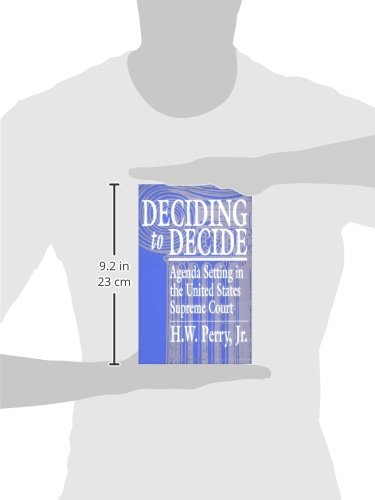 Deciding to Decide: Agenda Setting in the United States Supreme Court,Used