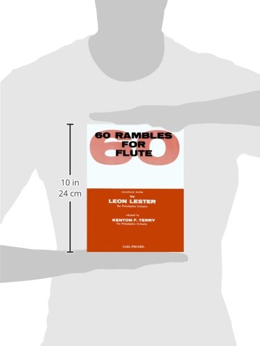 O4686  60 Rambles For Flute,New