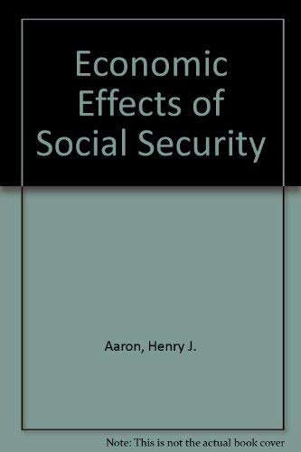 Economic Effects of Social Security,Used