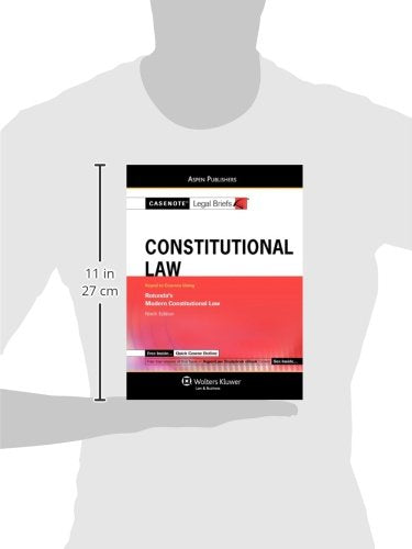 Casenote Legal Briefs: Constitutional Law: Keyed to Courses Using Rotunda's Modern Constitutional Law,Used