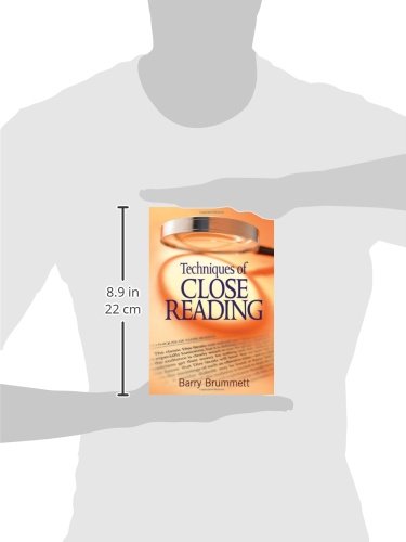 Techniques of Close Reading,New
