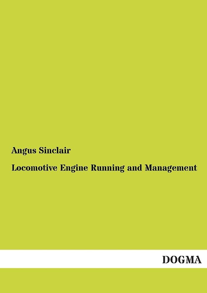 Locomotive Engine Running and Management,Used