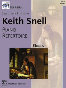 GP641 Etudes Piano Repertoire Level 1,Used