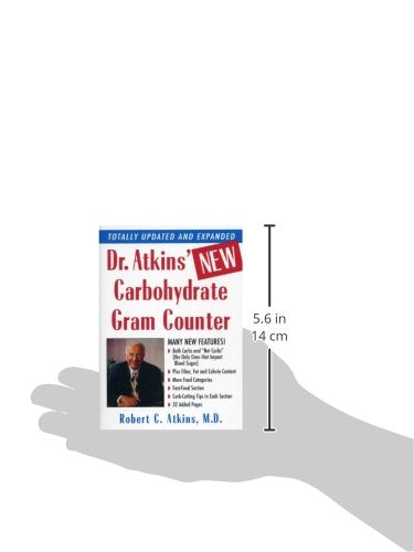 Dr. Atkins' New Carbohydrate Gram Counter,Used