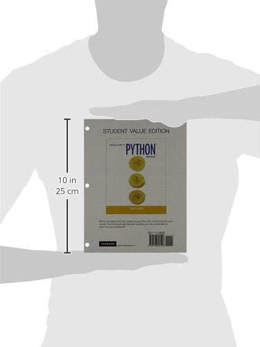 Student Value Edition for Starting Out with Python (3rd Edition),Used