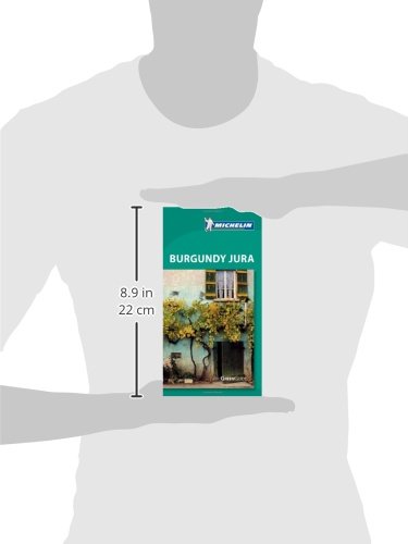 Michelin Green Guide Burgundy Jura (Green Guide/Michelin),Used
