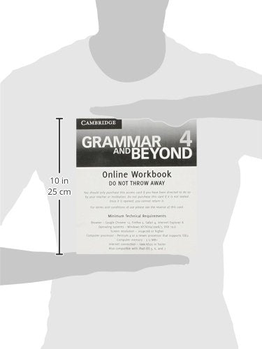 Grammar and Beyond Level 4 Online Workbook (Standalone for Students) via Activation Code Card,Used