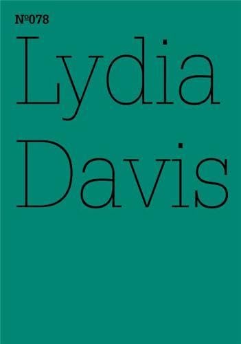 Lydia Davis: Two Former Students: 100 Notes, 100 Thoughts: Documenta Series 078 (100 Notes  100 Thoughts / 100 Notizen  100 Ge,New