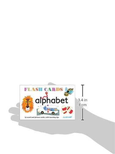 Alphabet  Flash Cards: 54 Word and Picture Cards, with Learning Tips,Used