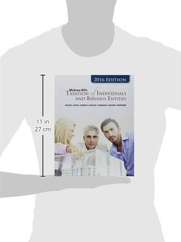 McGrawHill's Taxation of Individuals and Business Entities, 2016 Edition,Used