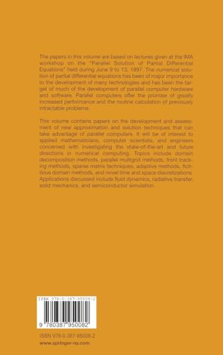 Parallel Solution of Partial Differential Equations (The IMA Volumes in Mathematics and its Applications),Used