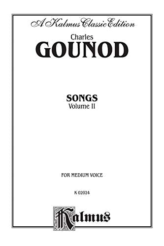 Songs, Vol 2: Medium Voice (French Language Edition) (Kalmus Edition, Vol 2) (French Edition),Used