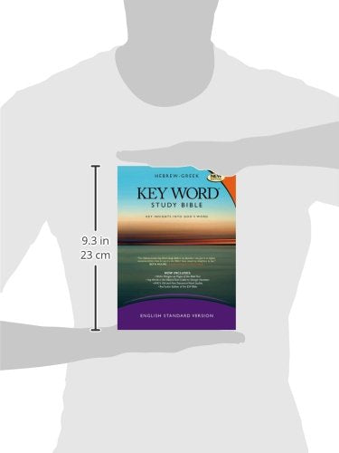 The HebrewGreek Key Word Study Bible: ESV Edition, Hardbound (Key Word Study Bibles),Used
