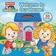 FisherPrice Little People Welcome to Our House Panorama Stickerbook,Used
