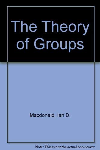 The Theory of Groups,Used