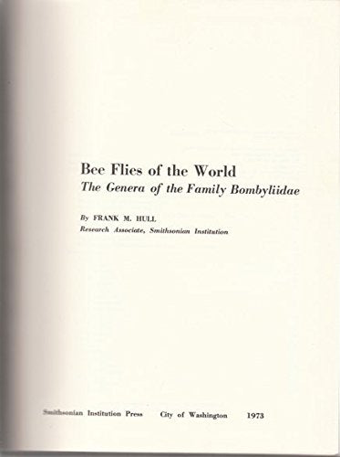 Bee Flies Of The World: The Genera Of The Family Bombyliidae,Used