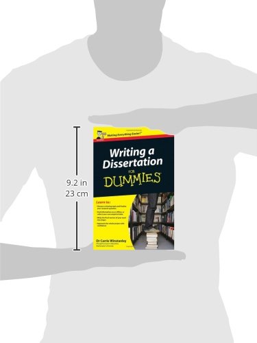 Writing a Dissertation For Dummies UK Edition,Used