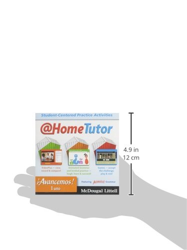 Avancemos Level 1, Grades 912 at Home Tutor: Mcdougal Littell Avancemos (Ml Spanish) (Spanish Edition),Used