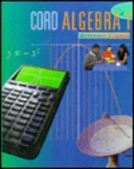 Cord Algebra 1: Part a,Used