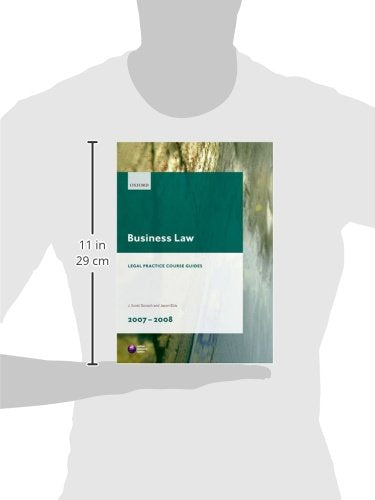 Business Law 20072008 (Blackstone Legal Practice Course Guide),Used