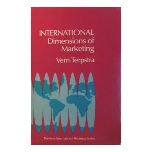 International Dimensions of Marketing (A volume in the Wadsworth International Dimensions of Business Series),Used