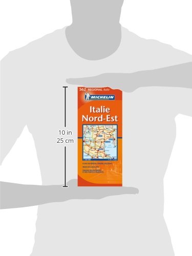 Michelin Map Italy North East Map 562 (Maps/Regional (Michelin)),Used