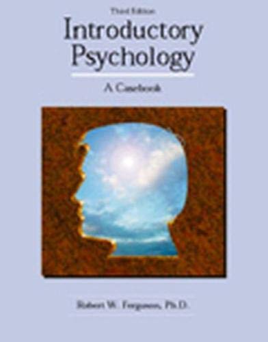Introductory Psychology: A Casebook,Used