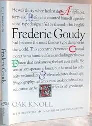 Frederic Goudy (Masters Of American Design),Used