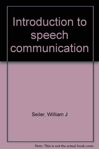 Introduction to Speech Communication,Used