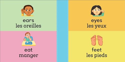 100 First Words for Toddlers: EnglishFrench Bilingual: A French Book for Kids,Used