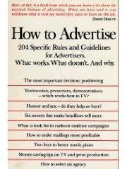 The New How to Advertise,Used