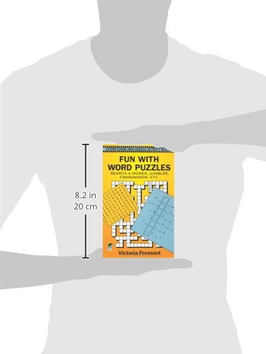 Fun with Word Puzzles: SearchaWords, Jumbles, Crosswords, etc. (Dover Kids Activity Books),Used