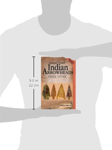 Antique Trader Indian Arrowheads Price Guide (Antique Trader Arrowhead Identification and Price Guide by Jason Hanna),Used