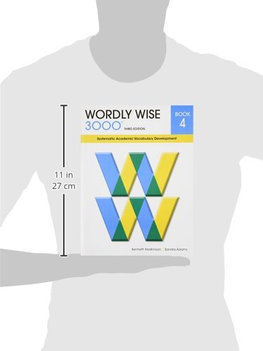 Wordly Wise 3000 Book 4: Systematic Academic Vocabulary Development,New
