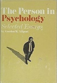 The Person in Psychology: Selected Essays,Used