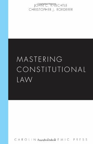 Mastering Constitutional Law (Carolina Academic Press Mastering Series),Used