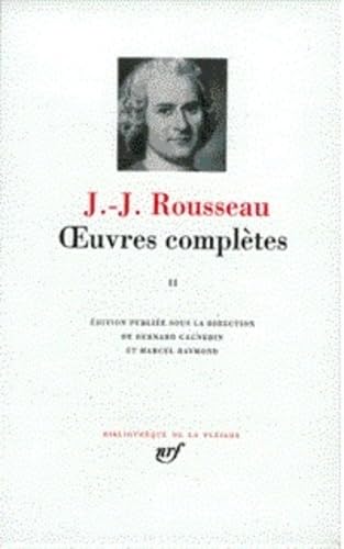Rousseau: Oeuvres completes, tome 2 (French Edition),Used