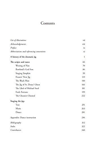 Singing Simpkin and Other Bawdy Jigs: Musical Comedy on the Shakespearean Stage: Scripts, Music and Context (Exeter Performance ,Used