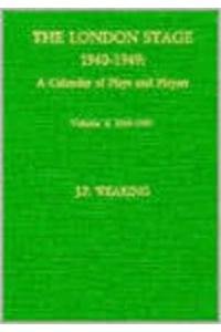 The London Stage 19401949,Used