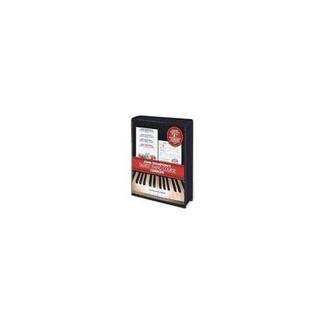 John Thompson's Easiest Piano Course Complete 4Book Boxed Set with Online Audio StepbyStep Piano Lessons for Beginners,Used
