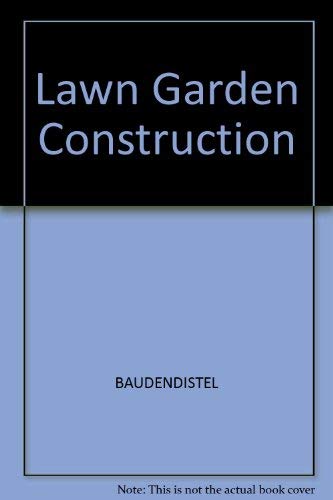 Lawn and Garden Construction,Used