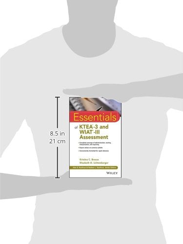 Essentials of KTEA3 and WIATIII Assessment (Essentials of Psychological Assessment),Used