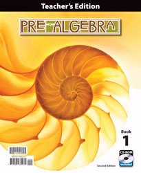 Pre Algebra Grade 8 Teacher Edition with CD 2nd Edition,New